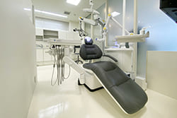 診療室入口からの風景